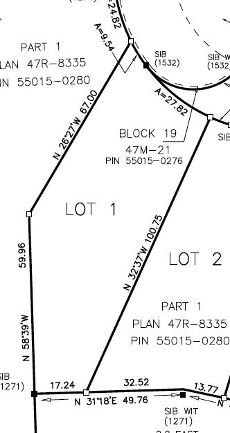 Lot 1 Survey